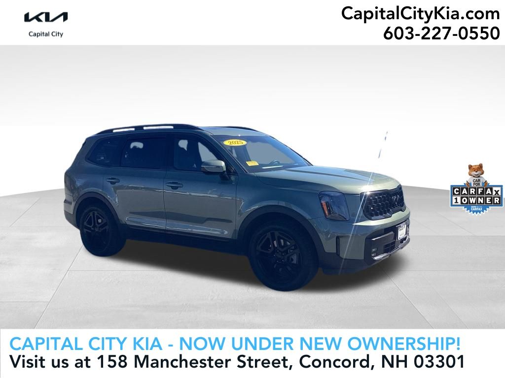 Jungle Green 2025 Kia Telluride SUV / Crossover All-Wheel Drive 8-Speed Automatic