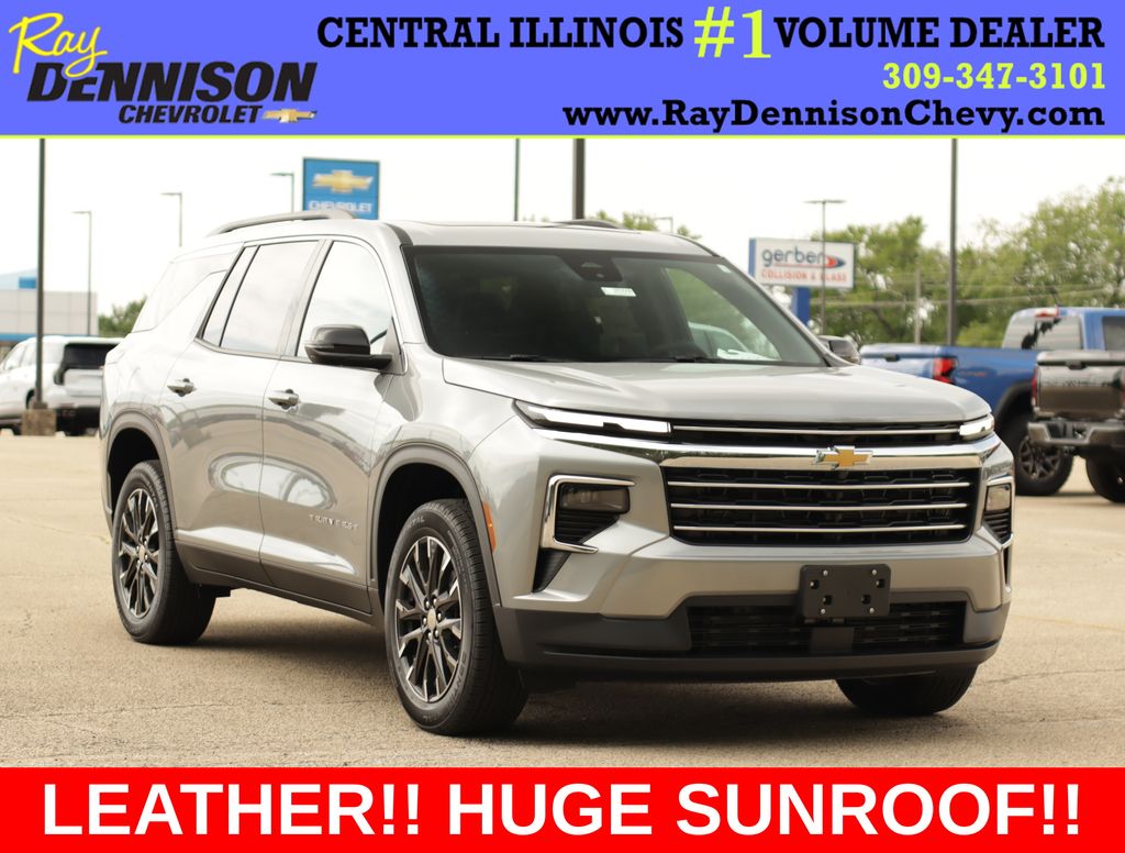 Sterling Gray Metallic 2026 Chevrolet Traverse SUV / Crossover Front-Wheel Drive 8-Speed Automatic