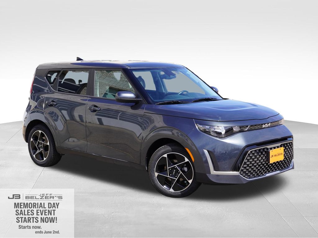 Gravity Gray 2023 Kia Soul EX FWD SUV / Crossover Front-Wheel Drive Continuously Variable Transmission