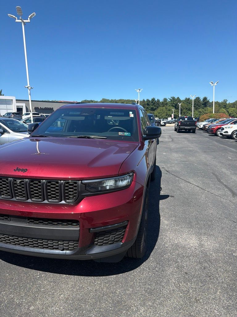 Velvet 2025 Jeep Grand Cherokee L SUV / Crossover Four-Wheel Drive 8-Speed Automatic