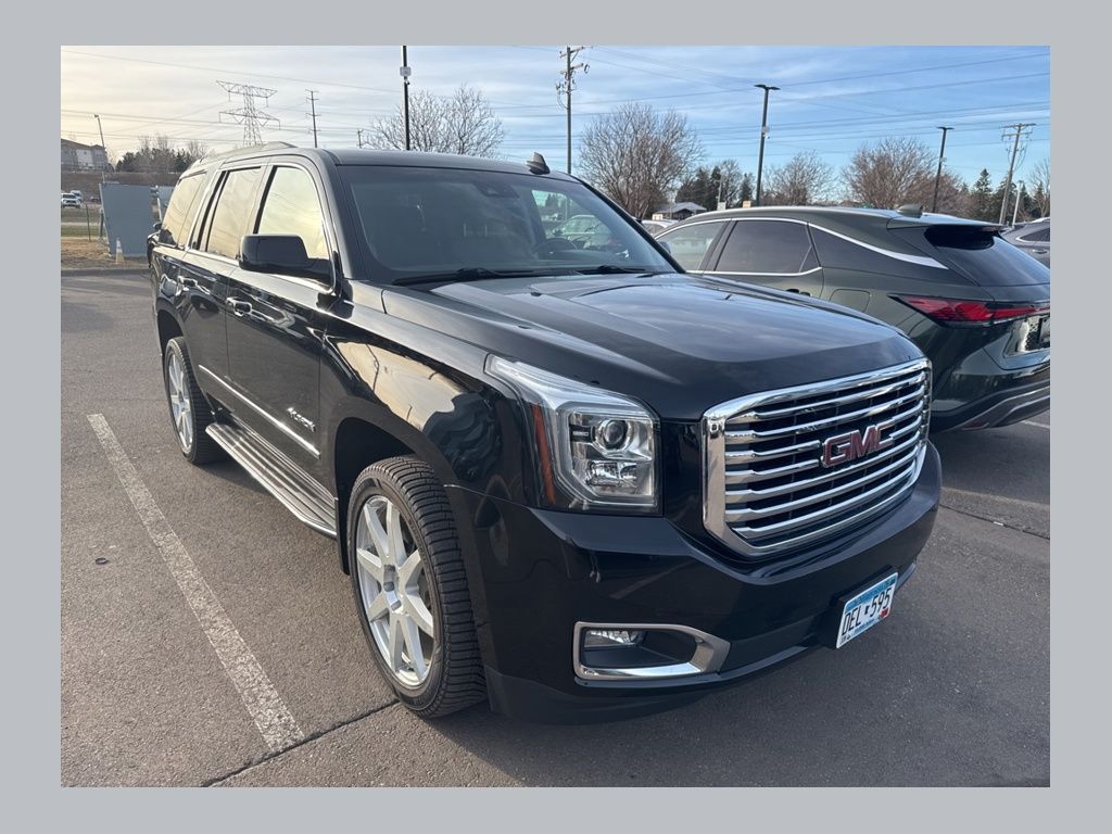 Onyx Black 2019 GMC Yukon SLT 4WD SUV / Crossover Four-Wheel Drive 6-Speed Automatic Overdrive