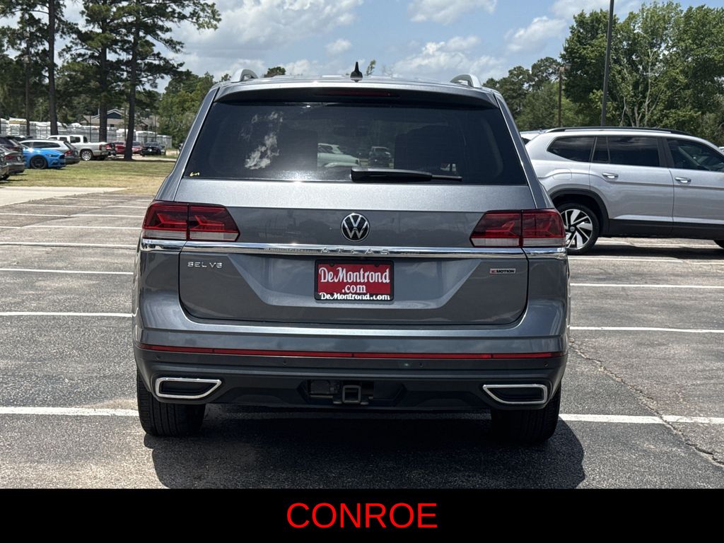 2021 Volkswagen Atlas SEL Gray at Bayway Cadillac of The Woodlands