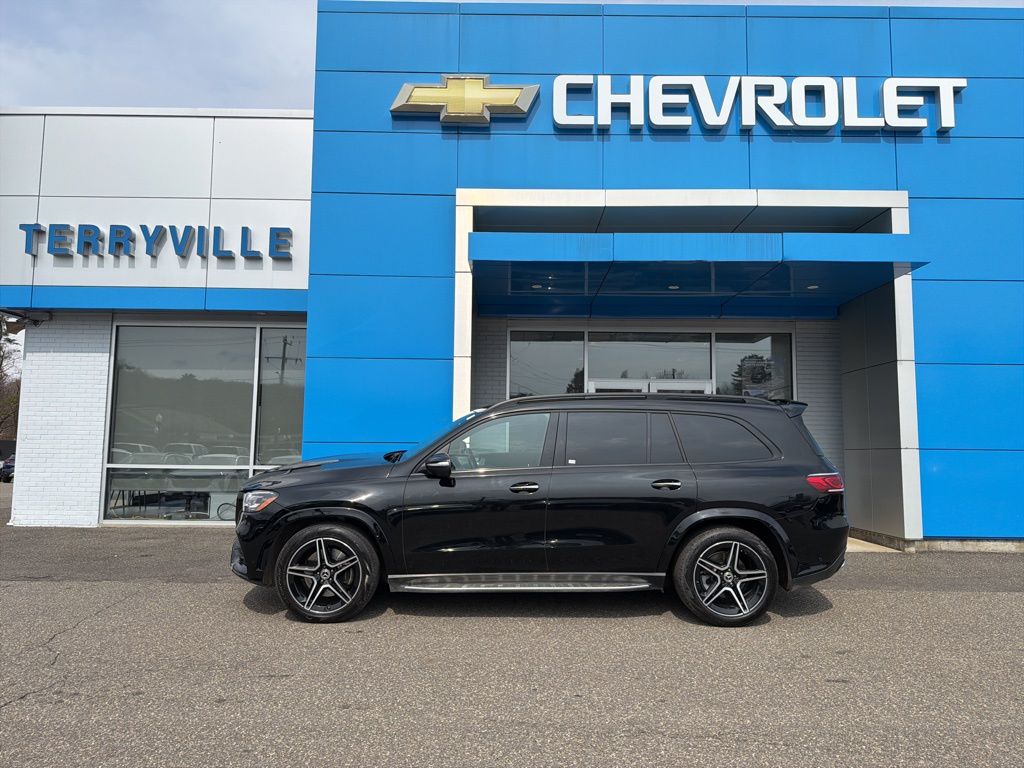 Black 2022 Mercedes-Benz GLS 450 4MATIC SUV / Crossover All-Wheel Drive 9-Speed Automatic