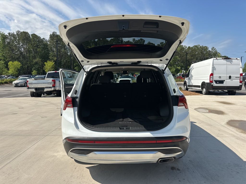 2022 Quartz White Hyundai Santa Fe SEL AWD SUV
