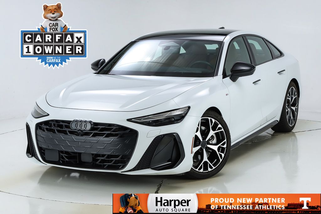Glacier White Metallic 2026 Audi A6 Sedan All-Wheel Drive 7-Speed Automatic