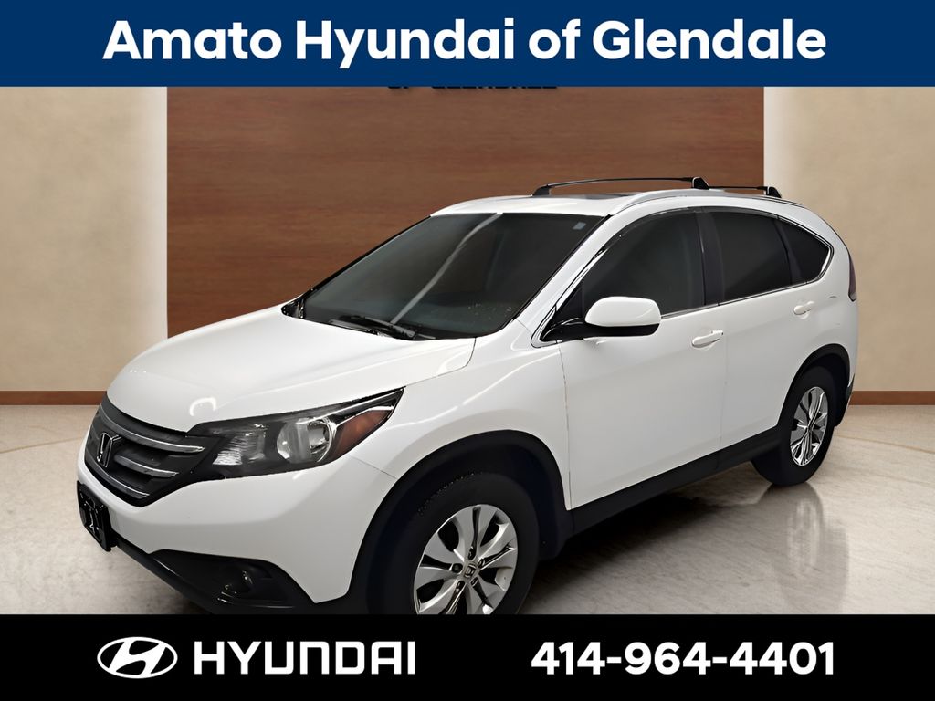 White 2014 Honda CR-V SUV / Crossover All-Wheel Drive 5-Speed Automatic