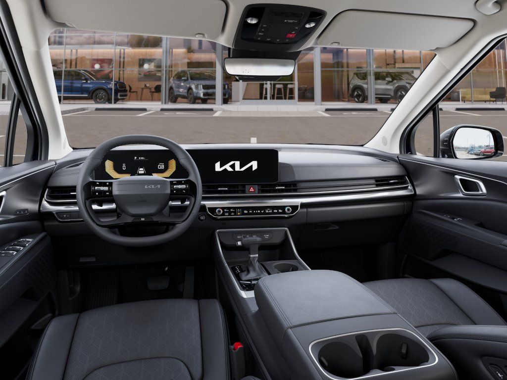 2027 Blue Kia Carnival EX FWD Van