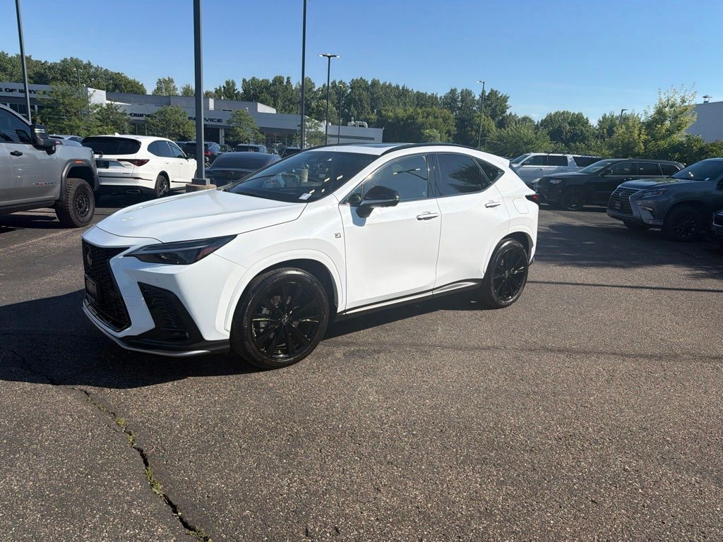 Ultra White 2024 Lexus NX Hybrid SUV / Crossover All-Wheel Drive Continuously Variable Transmission