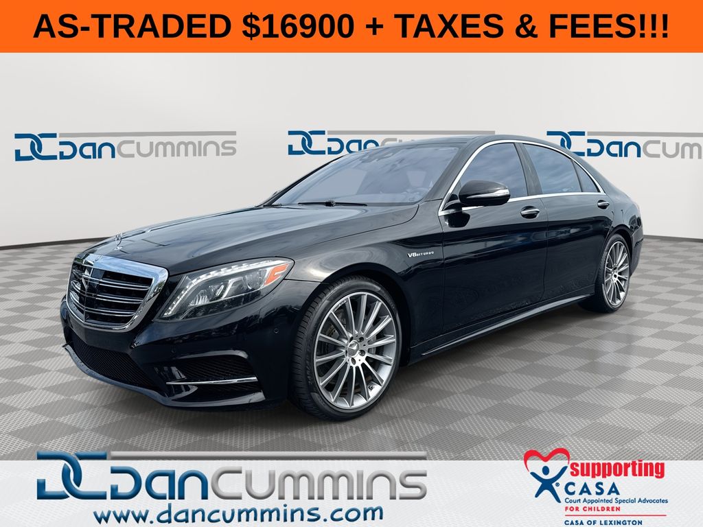 Black 2014 Mercedes-Benz S-Class Sedan Rear-Wheel Drive 7-Speed Automatic