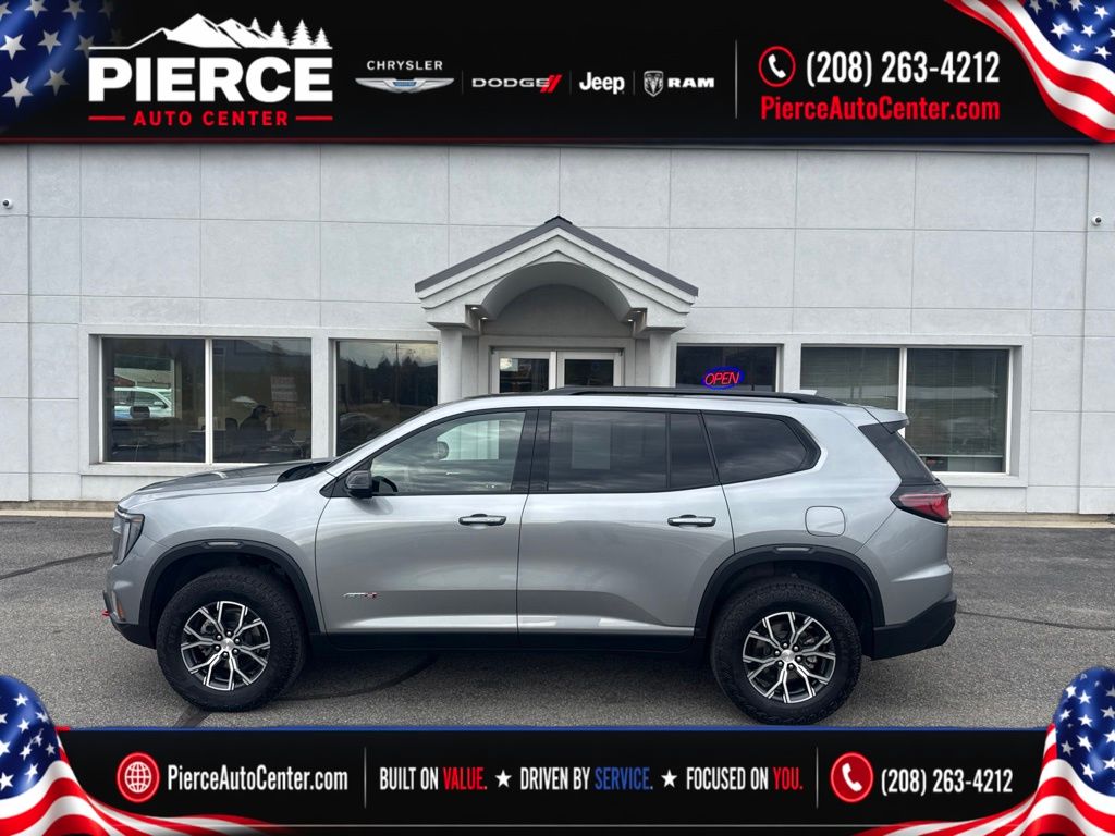 Sterling Metallic 2025 GMC Acadia SUV / Crossover Four-Wheel Drive 8-Speed Automatic