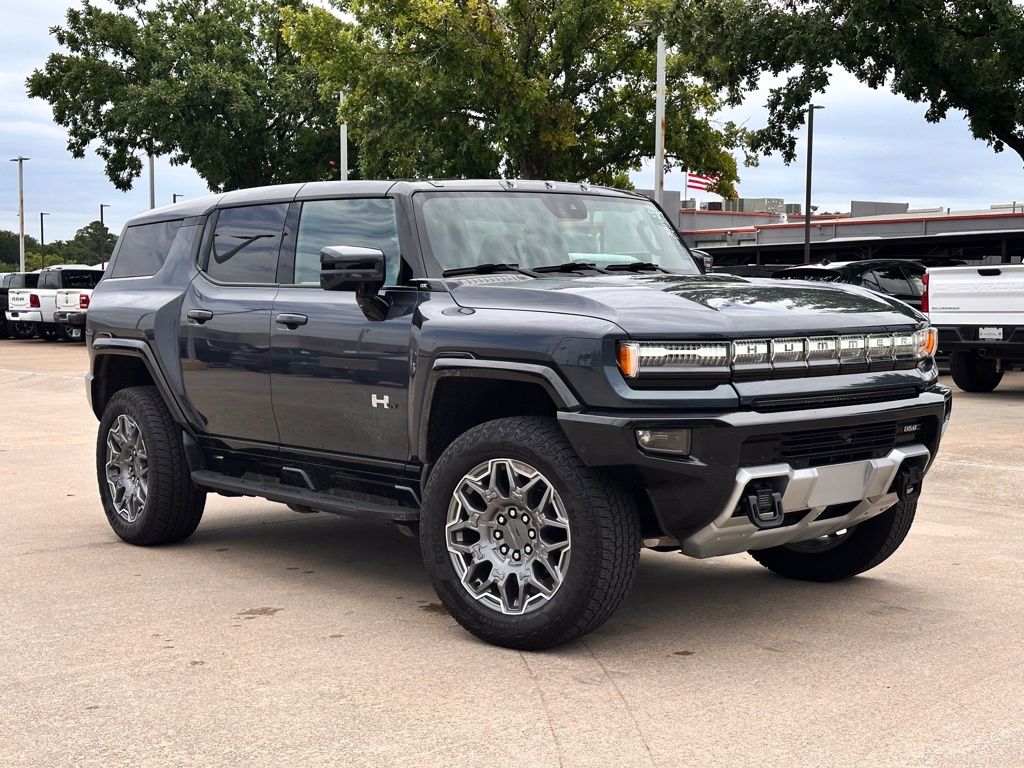 Gray (Graphite Blue Metallic) 2025 GMC Hummer EV SUV SUV / Crossover All-Wheel Drive 1-Speed Automatic