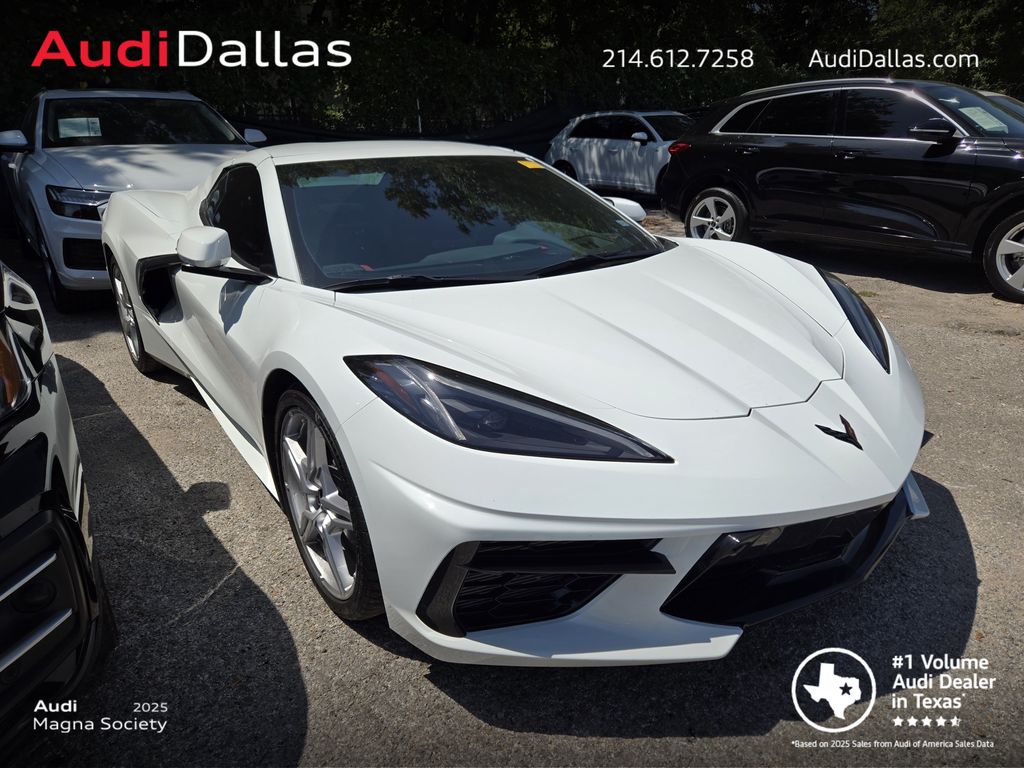 Arctic White 2021 Chevrolet Corvette Convertible Rear-Wheel Drive 8-Speed Dual Clutch