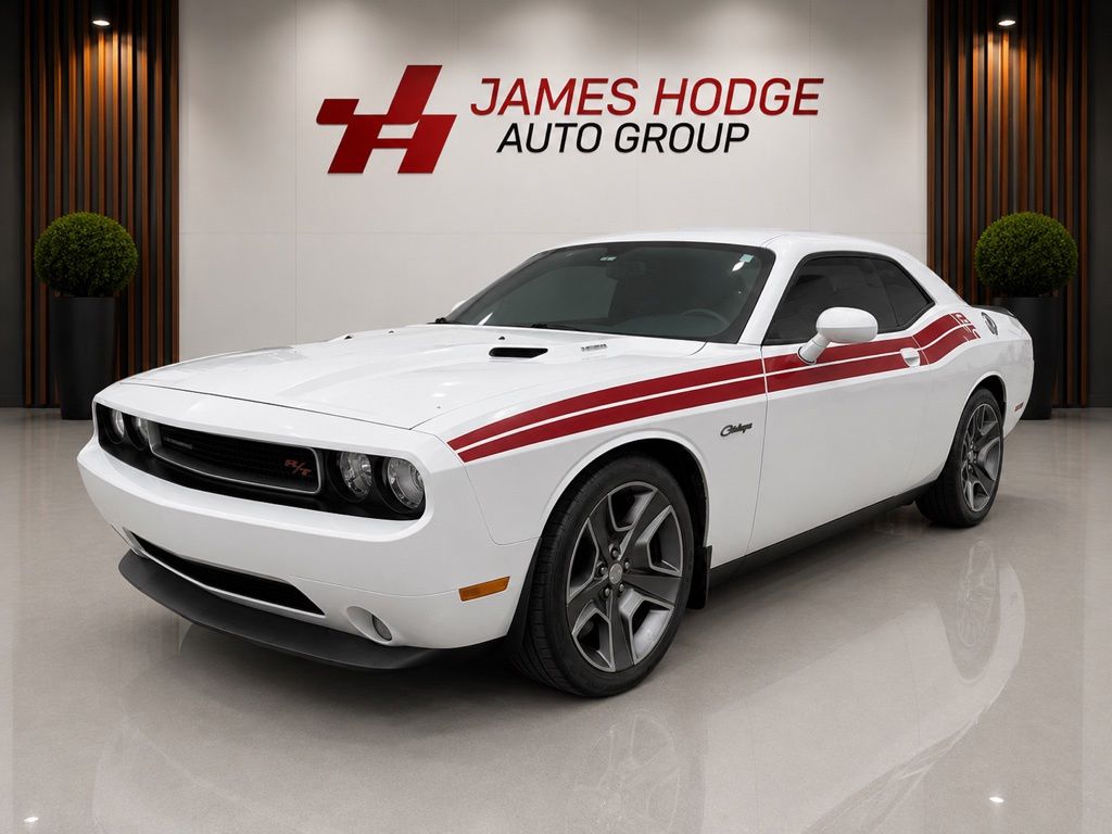 Bright White Clearcoat 2012 Dodge Challenger R/T RWD Coupe Rear-Wheel Drive 5-Speed Automatic
