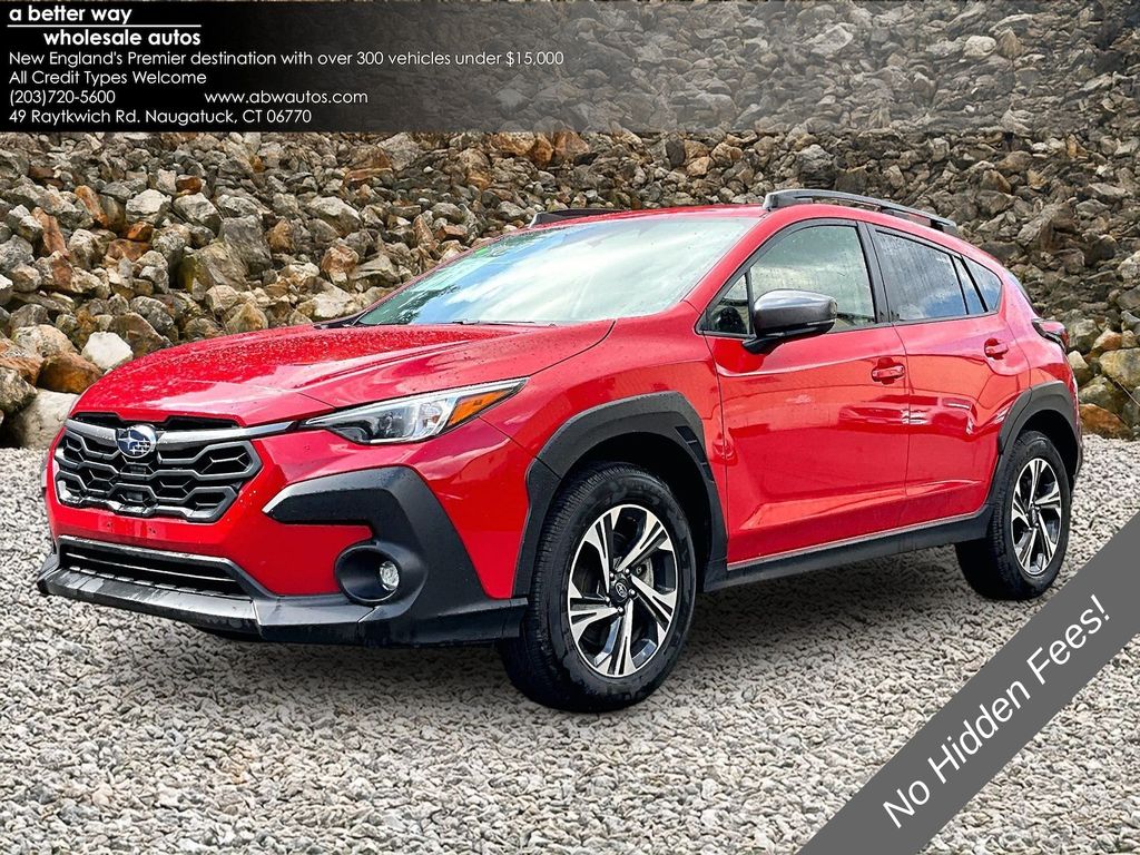 Pure Red 2024 Subaru Crosstrek SUV / Crossover All-Wheel Drive Continuously Variable Transmission