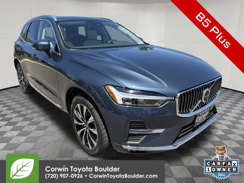 Blue 2023 Volvo XC60 SUV / Crossover All-Wheel Drive Automatic