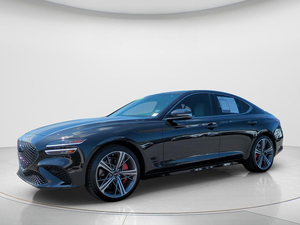 Pre-Owned 2025 Genesis G70 3.3T Sport Advanced 4D Sedan in #7P1329