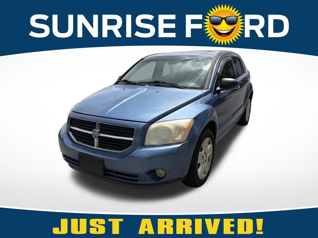 Marine Blue Pearl 2007 Dodge Caliber Hatchback Front-Wheel Drive Continuously Variable Transmission