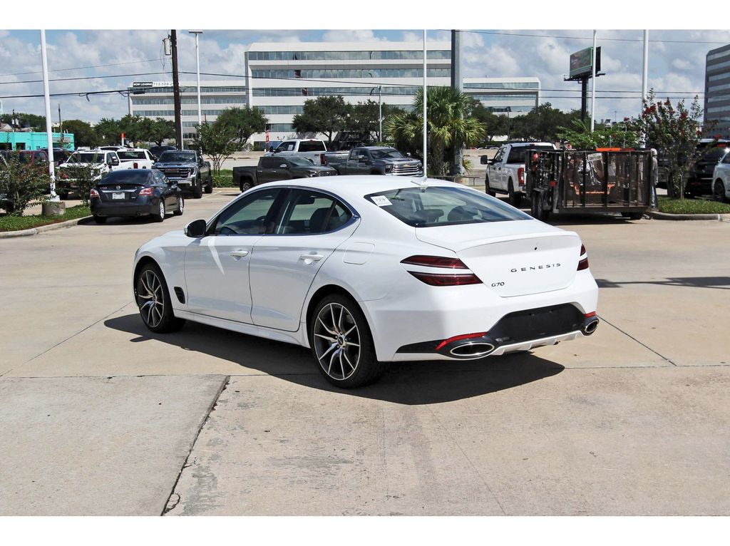 2026 Genesis G70 2.5T White at Genesis of Spring