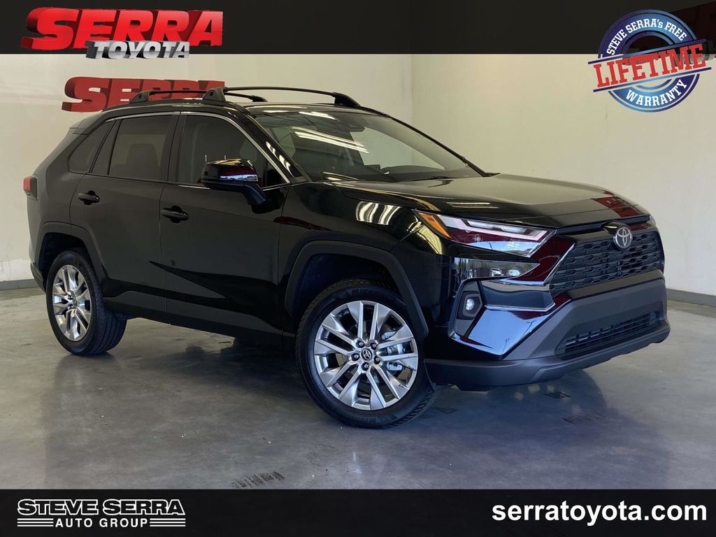 Midnight Black Metallic 2025 Toyota RAV4 XLE Premium FWD SUV / Crossover Front-Wheel Drive 8-Speed Automatic