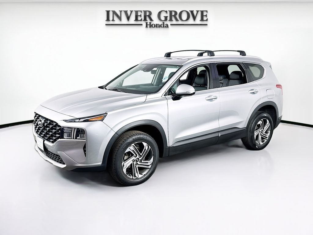 Shimmering Silver Pearl 2023 Hyundai Santa Fe SUV / Crossover All-Wheel Drive 8-Speed Automatic