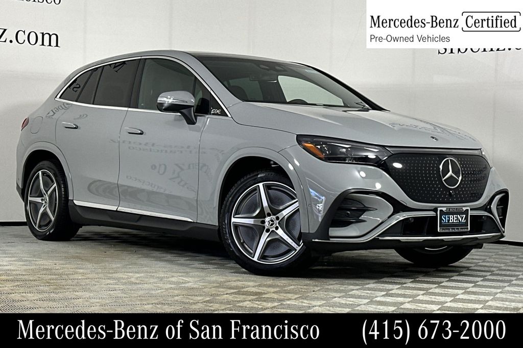 Gray (MANUFAKTUR Alpine Grey) 2026 Mercedes-Benz EQE SUV SUV / Crossover Rear-Wheel Drive 1-Speed Automatic