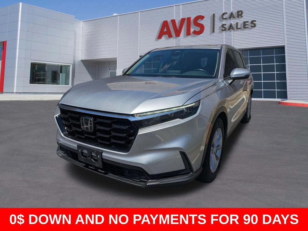 Solar Silver Metallic 2025 Honda CR-V EX-L FWD SUV / Crossover Front-Wheel Drive Continuously Variable Transmission