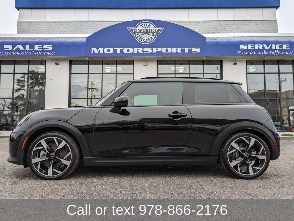 Midnight Black 2025 MINI Cooper Hatchback Front-Wheel Drive Automatic