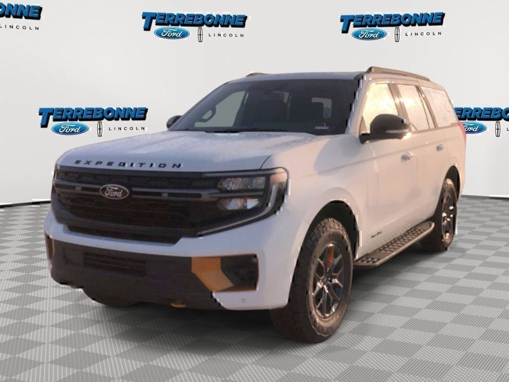 White Metallic 2025 Ford Expedition SUV / Crossover Four-Wheel Drive Automatic