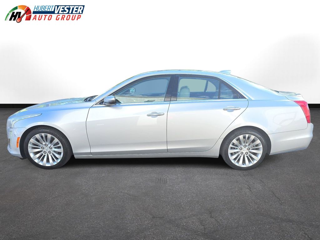 Radiant Silver Metallic 2018 Cadillac CTS 3.6L Premium Luxury AWD Sedan All-Wheel Drive 8-Speed Automatic