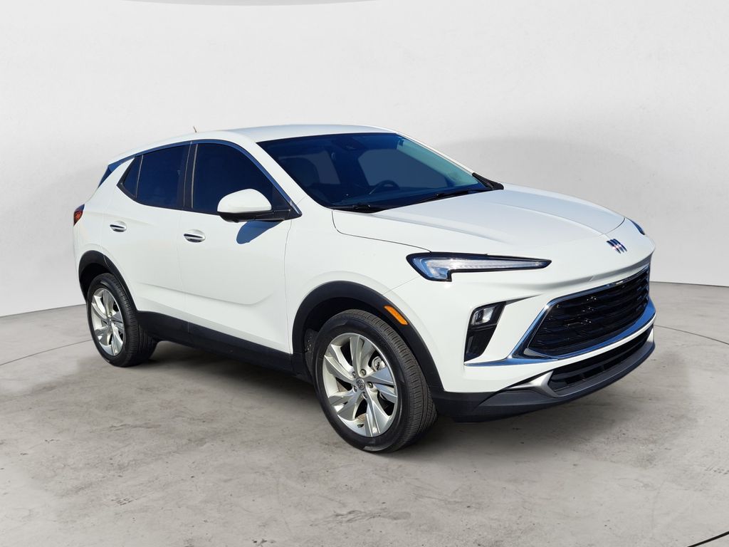 Summit White 2025 Buick Encore GX Preferred FWD SUV / Crossover Front-Wheel Drive Continuously Variable Transmission