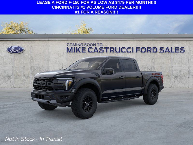 Agate Black Metallic 2026 Ford F-150 Pickup Truck Four-Wheel Drive Automatic