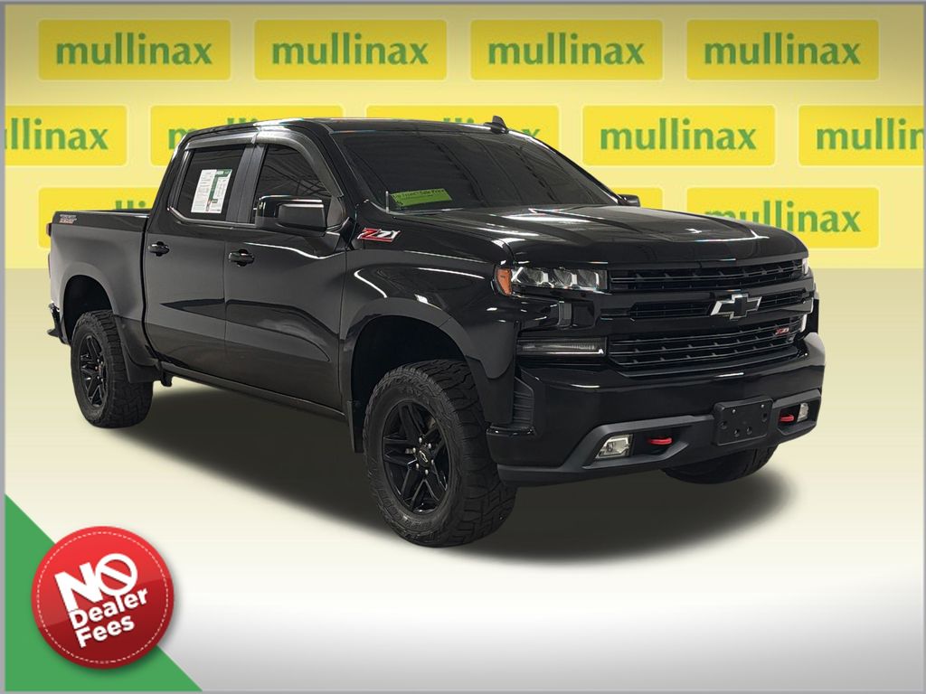 Black 2019 Chevrolet Silverado 1500 Pickup Truck Four-Wheel Drive 8-Speed Automatic