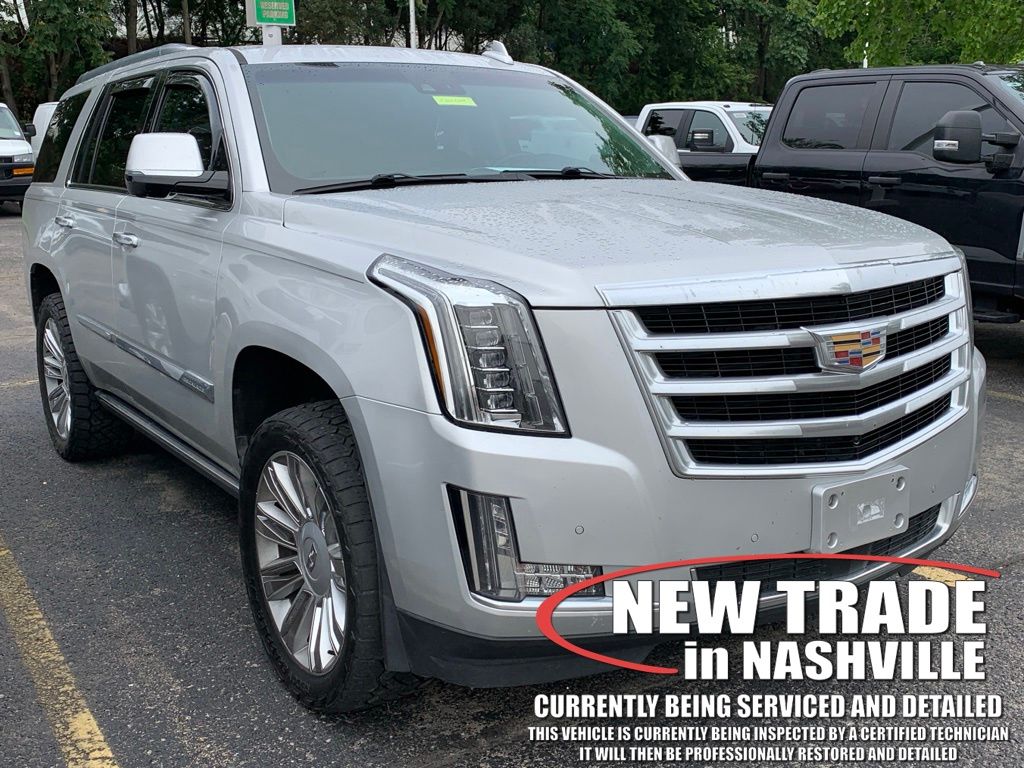 Radiant Silver Metallic 2016 Cadillac Escalade SUV / Crossover Four-Wheel Drive 8-Speed Automatic