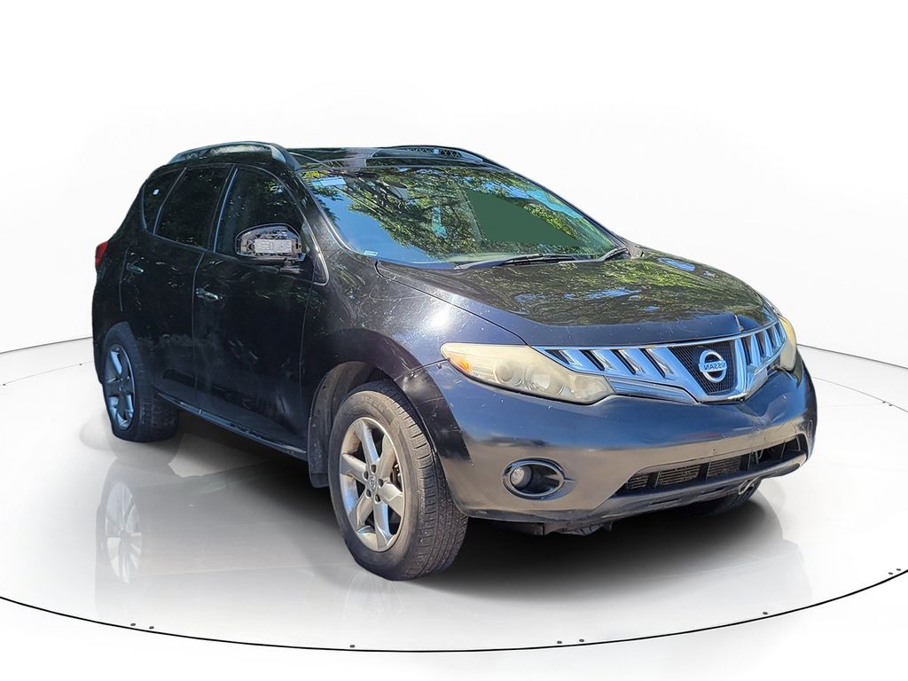 Super Black Clearcoat 2010 Nissan Murano SUV / Crossover All-Wheel Drive Continuously Variable Transmission