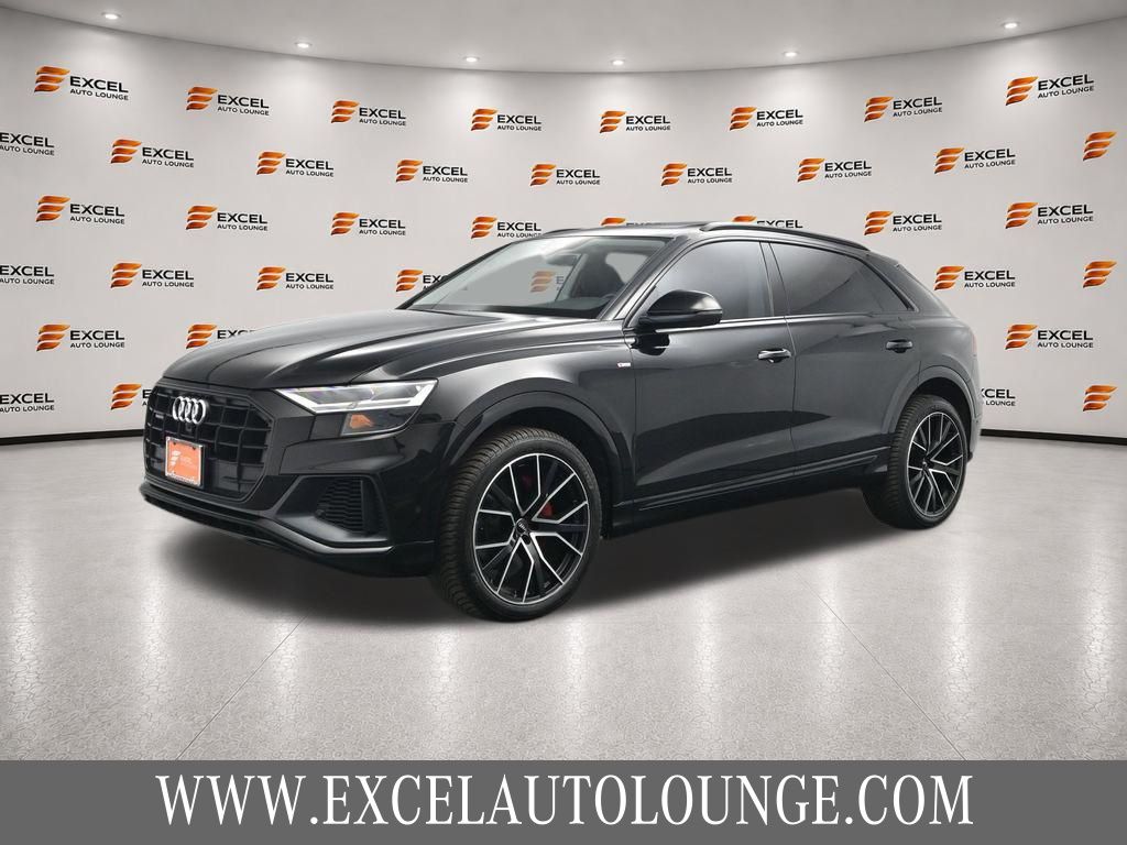 Black 2020 Audi Q8 SUV / Crossover All-Wheel Drive 8-Speed Automatic