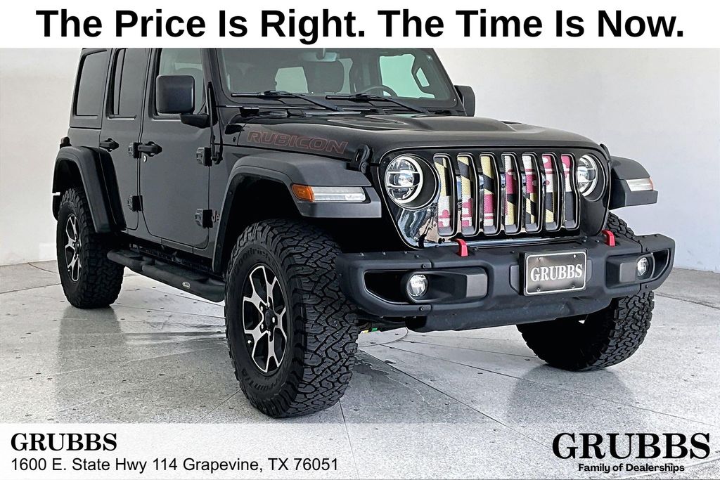 Black Clearcoat 2018 Jeep Wrangler SUV / Crossover Four-Wheel Drive 6-Speed Manual
