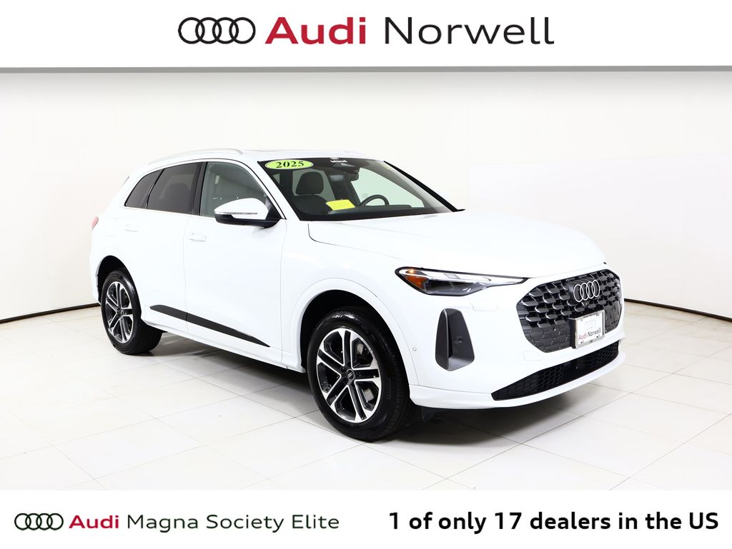 Glacier White Metallic 2025 Audi Q5 SUV / Crossover All-Wheel Drive 7-Speed Automatic