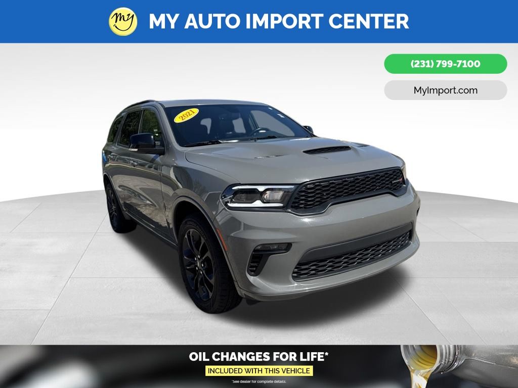 Destroyer Gray Clearcoat 2021 Dodge Durango SUV / Crossover All-Wheel Drive 8-Speed Automatic