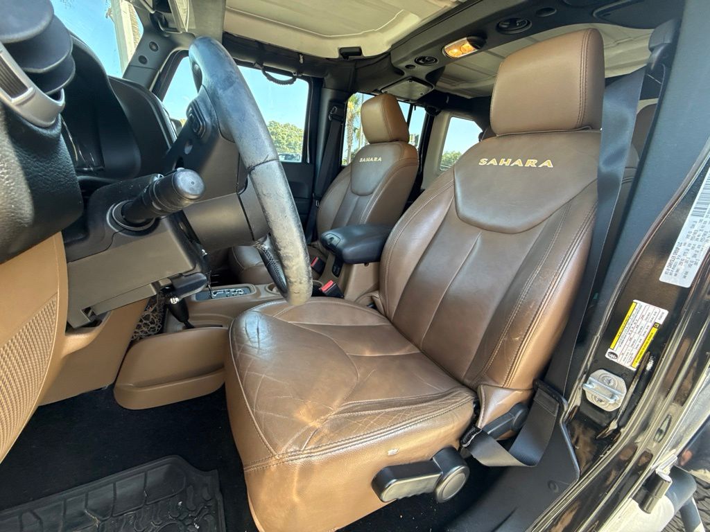 2015 Black Clearcoat Jeep Wrangler Unlimited Sahara 4X4 SUV