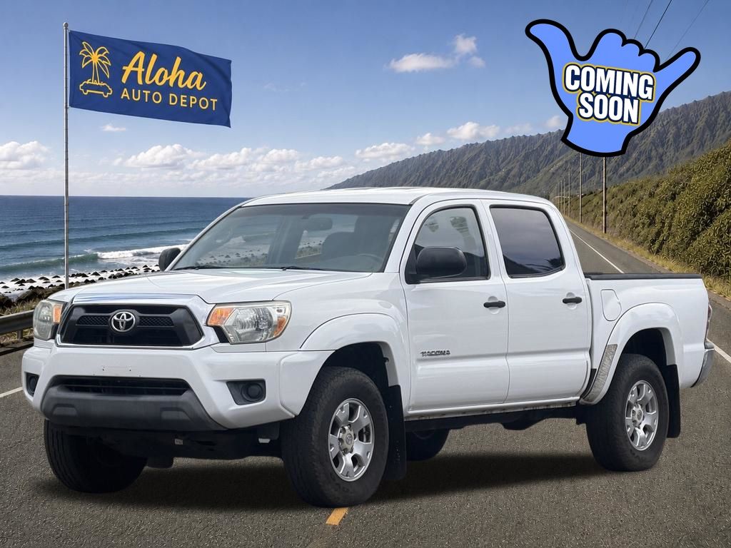 Super White 2012 Toyota Tacoma Pickup Truck 4X2 4-Speed Automatic Overdrive