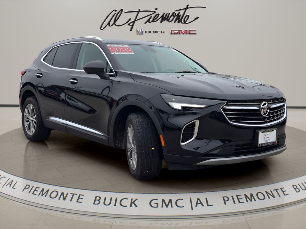 Black (Ebony Twilight Metallic) 2022 Buick Envision Preferred FWD SUV / Crossover Front-Wheel Drive 9-Speed Automatic