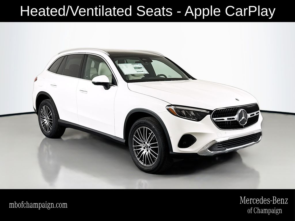 Polar White 2026 Mercedes-Benz GLC SUV / Crossover All-Wheel Drive 9-Speed Automatic