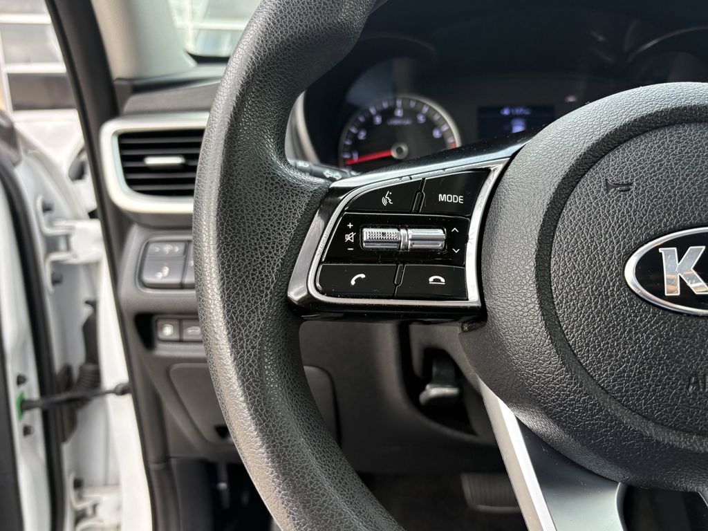 2020 Kia Optima LX White at DeMontrond Mazda