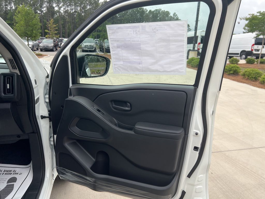 2025 Glacier White Nissan Frontier S RWD Truck
