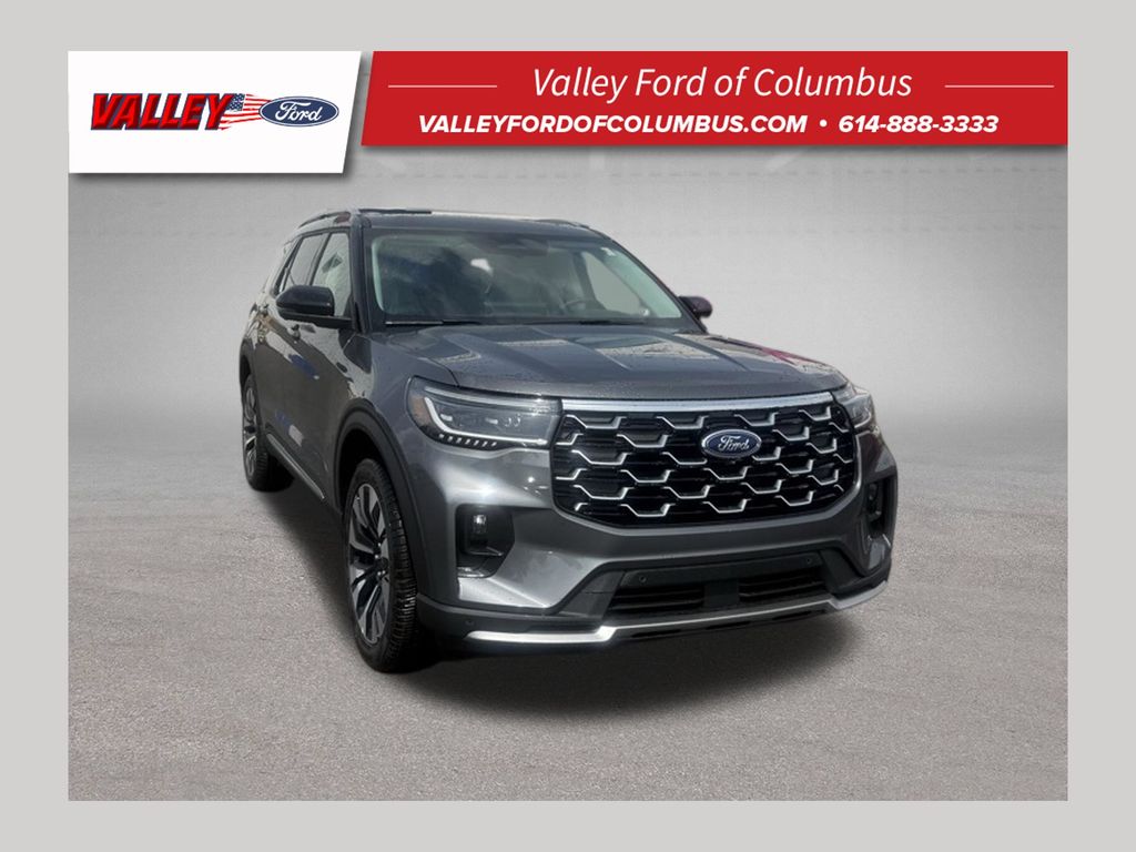 Gray Metallic 2026 Ford Explorer SUV / Crossover All-Wheel Drive Automatic