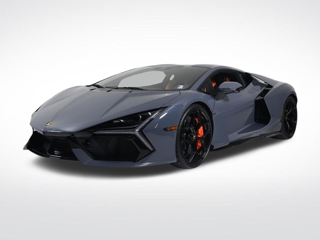 Gray 2025 Lamborghini Revuelto Coupe All-Wheel Drive 8-Speed Dual Clutch