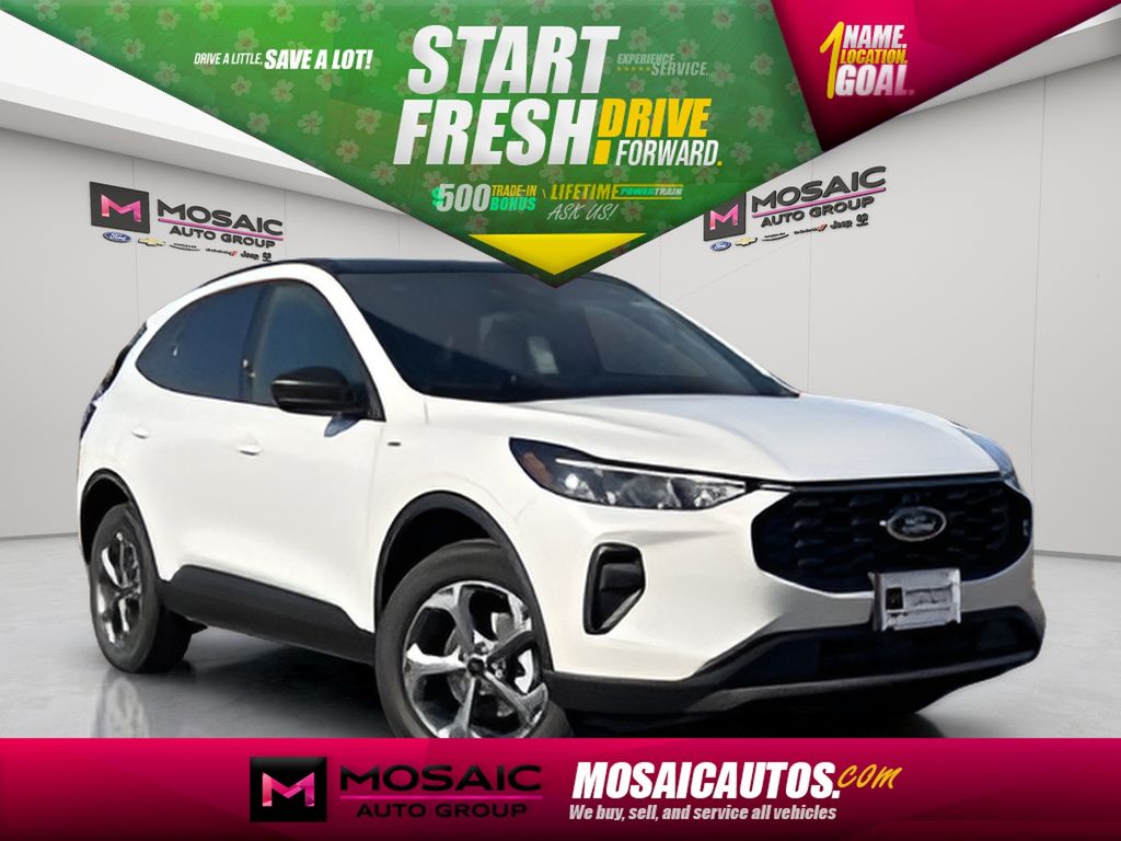 Star White Metallic Tri-Coat 2026 Ford Escape ST-Line AWD SUV / Crossover All-Wheel Drive 8-Speed Automatic