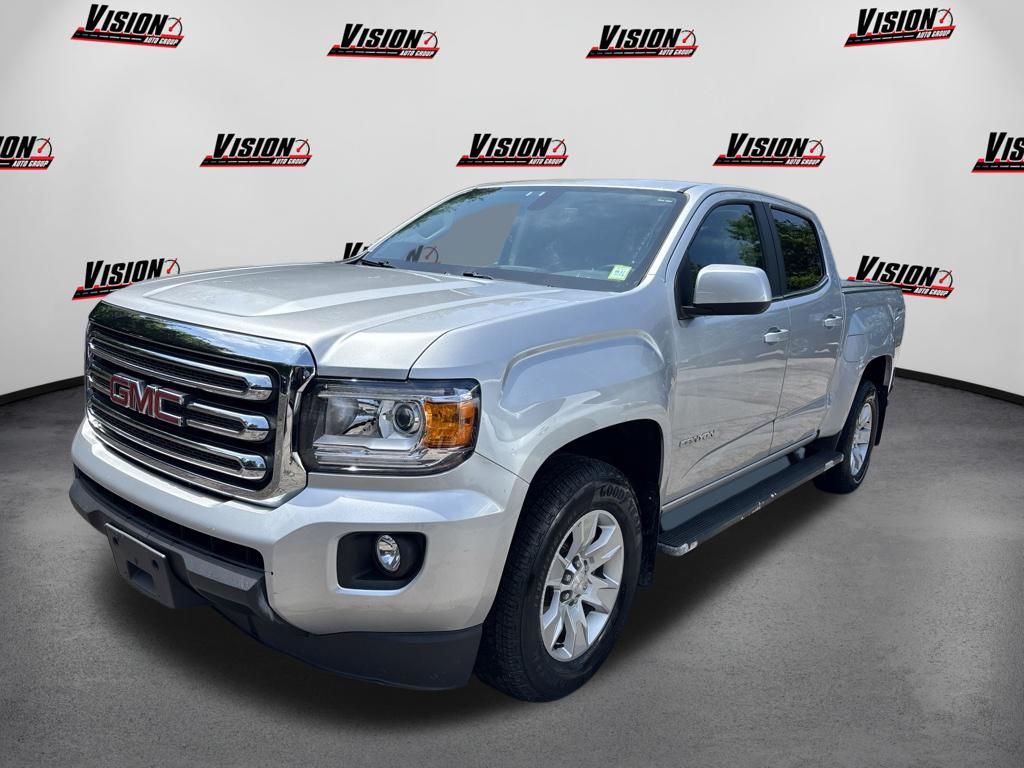Quicksilver Metallic 2017 GMC Canyon Pickup Truck Four-Wheel Drive 8-Speed Automatic