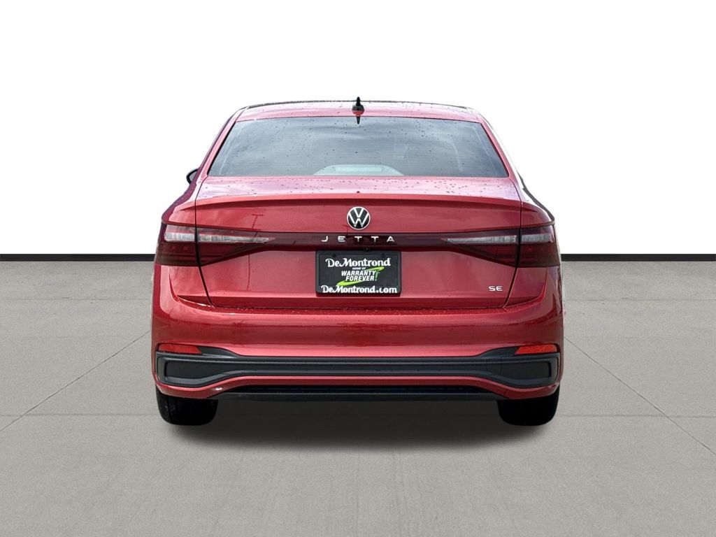 2026 Volkswagen Jetta 1.5T SE Red at DeMontrond Auto Country