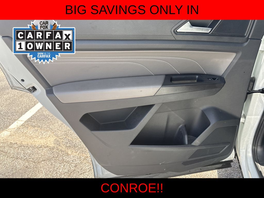2022 Volkswagen Atlas 3.6L V6 SE w/Technology White at DeMontrond Mazda